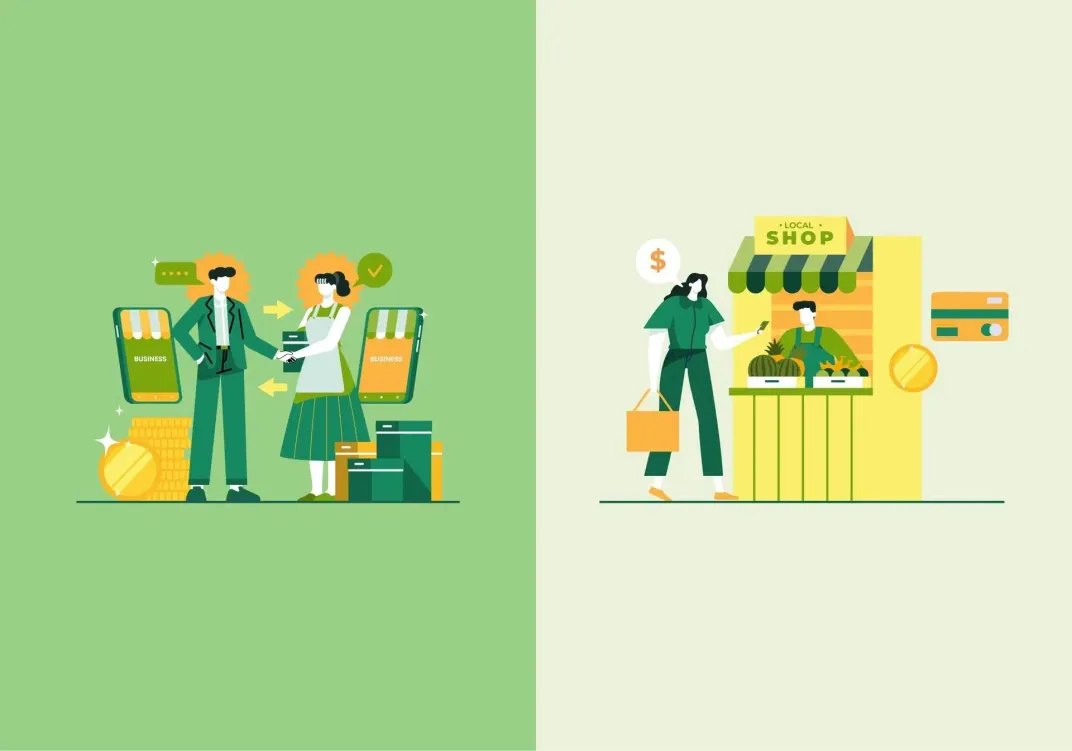 What is the difference between B2B vs B2C