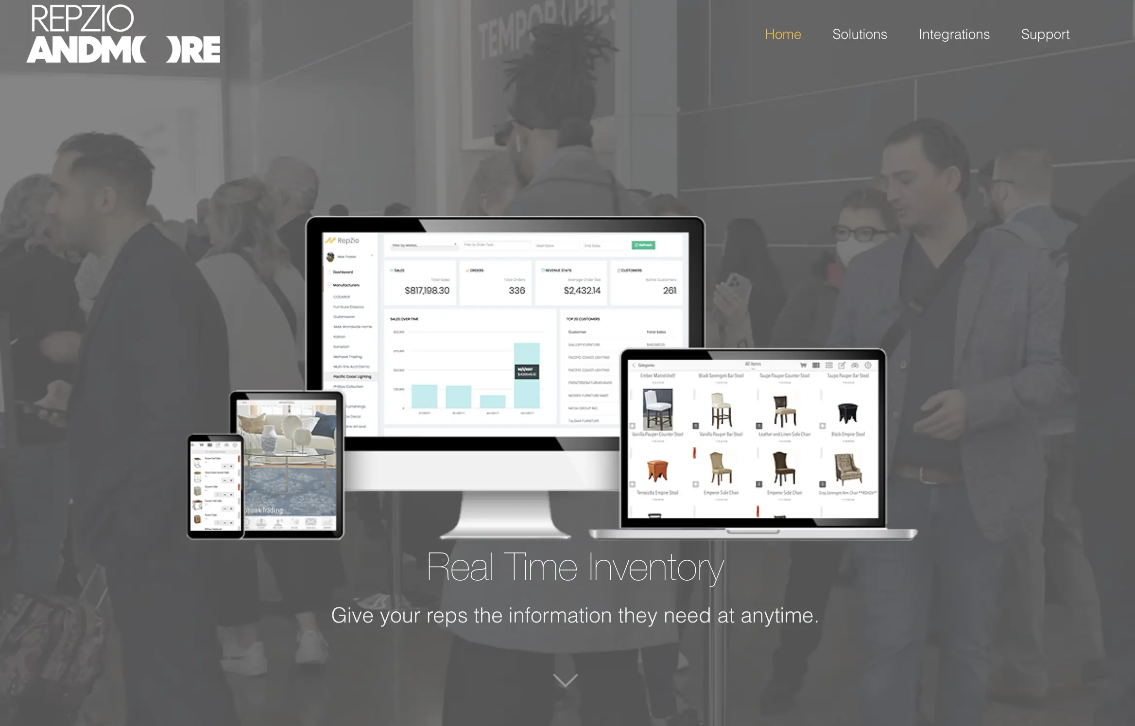 RepZIO B2B order management software