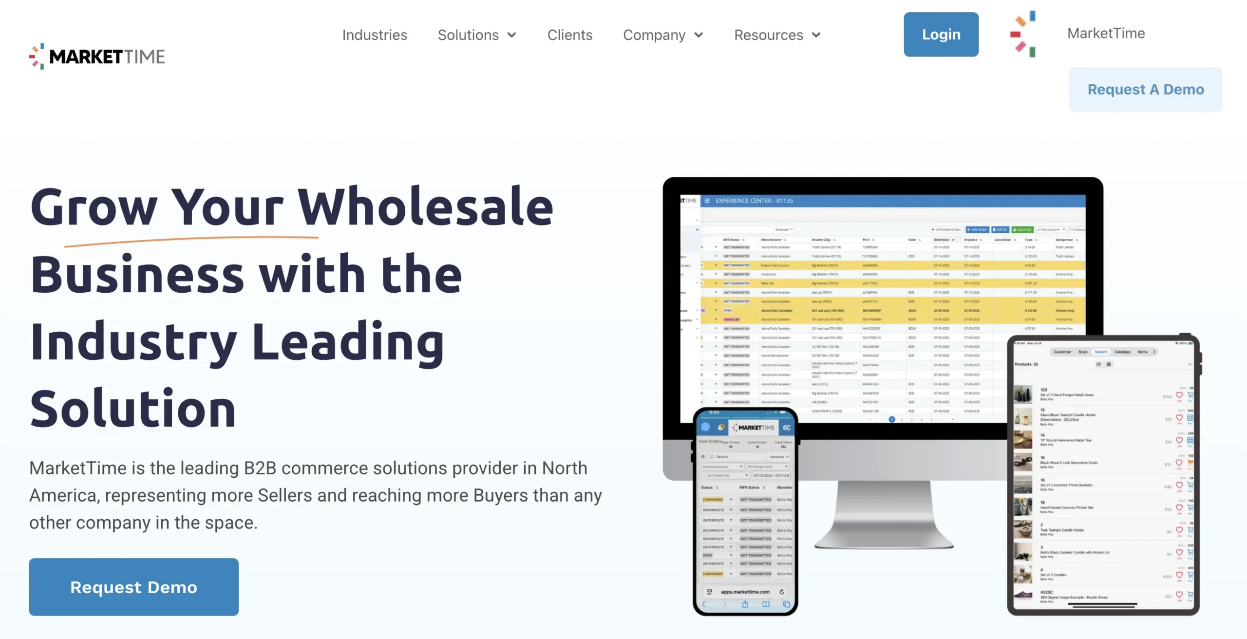 Markettime - B2B Order Management Software