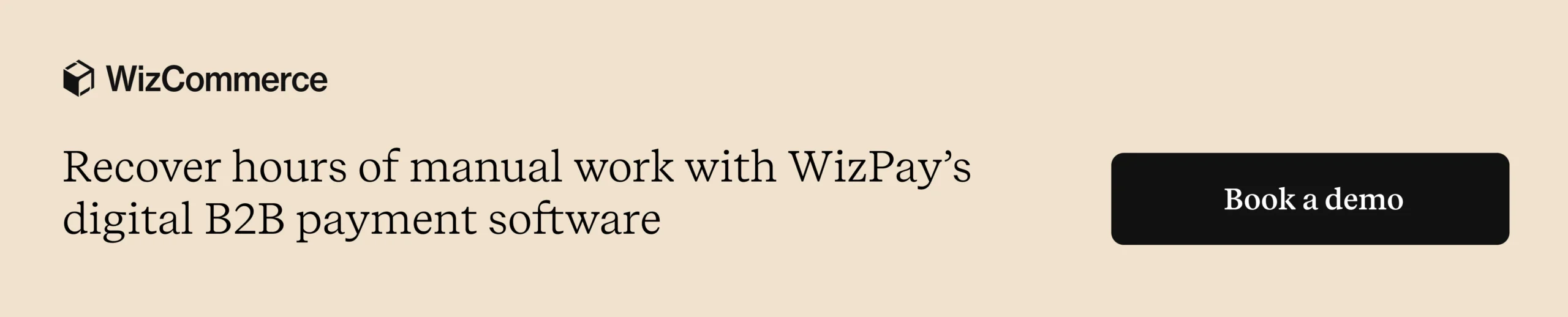 WizCommerce modernizes B2B payments processing for wholesale business growth. 