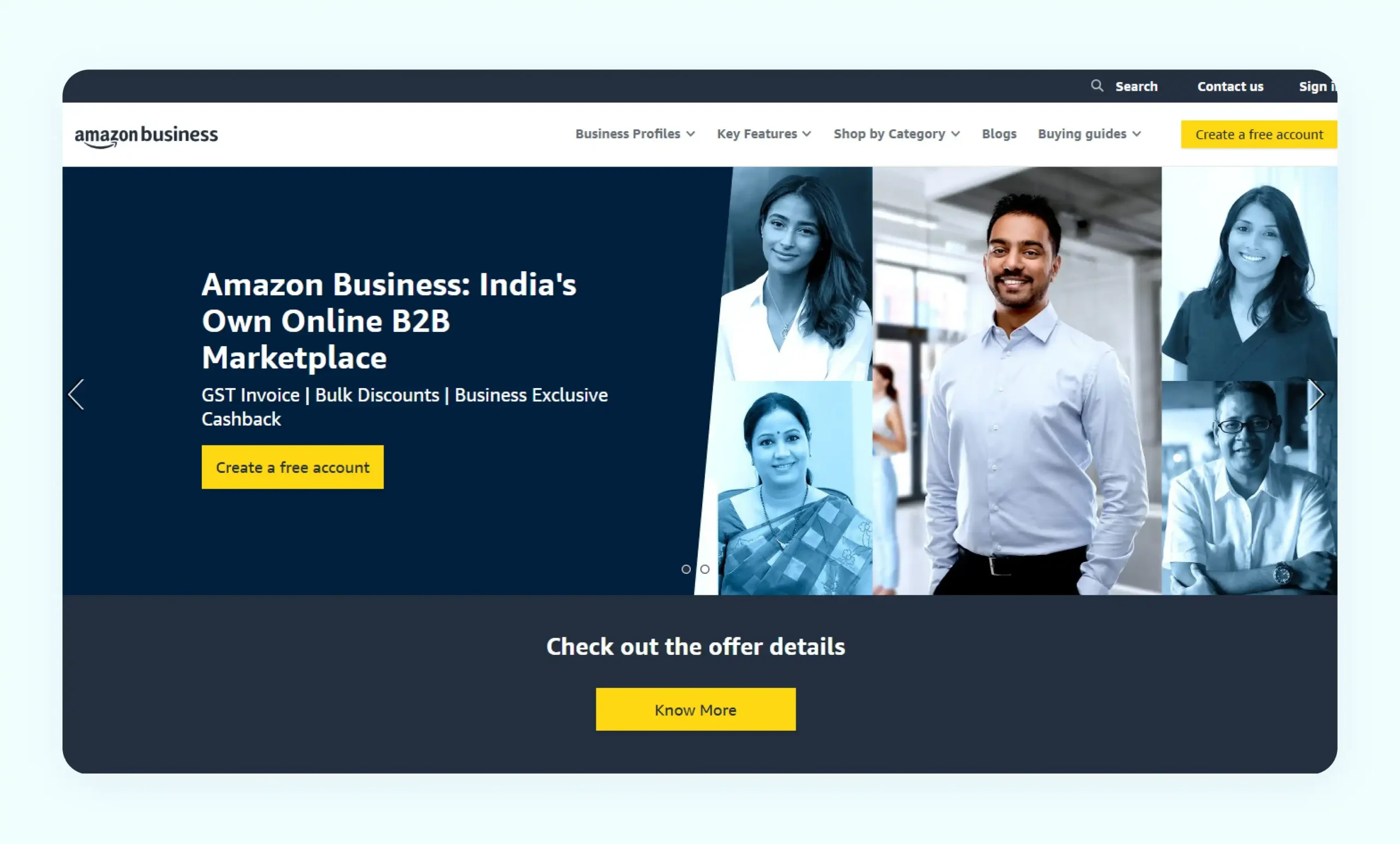 Amazon Business B2B marketplace homepage for wholesale buyers Amazon Business B2B marketplace homepage for wholesale buyers