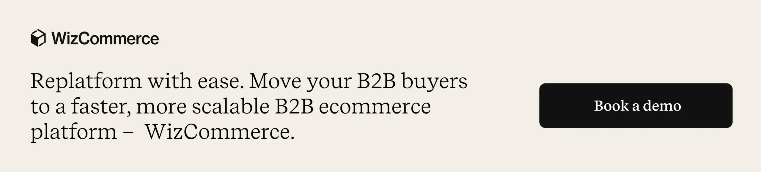  Replatform effortlessly and seamlessly with WizCommerce