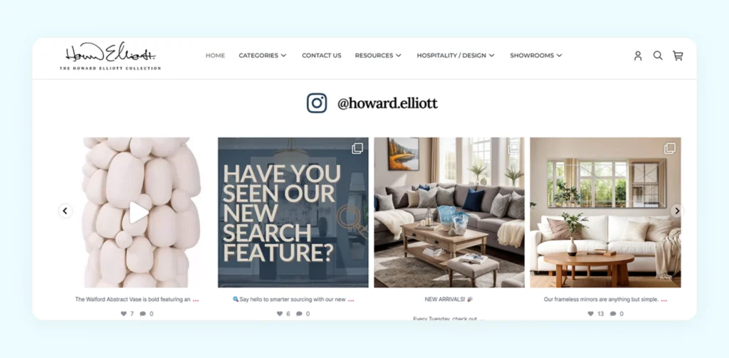 Home page of Howard Elliott