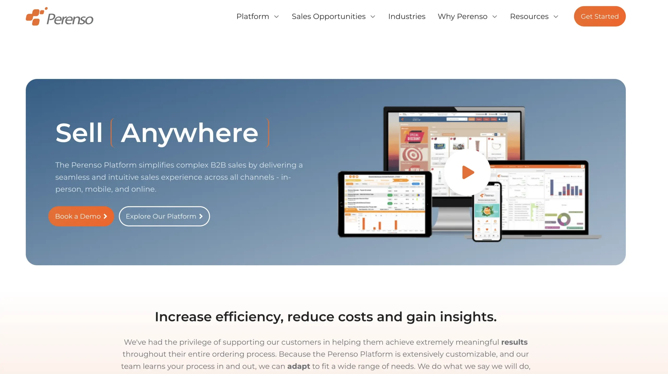 sales rep order entry software