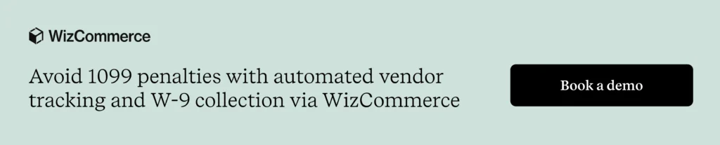  Use WizCommerce 1099 software compatible with QuickBooks for automated vendor tracking