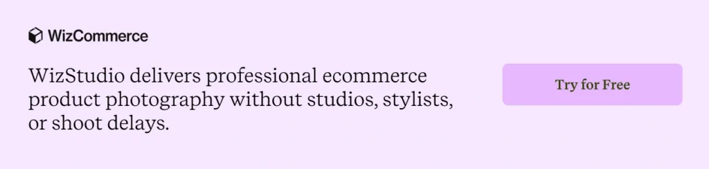 WizStudio replaces traditional product photography studios for ecommerce sellers WizStudio replaces traditional product photography studios for ecommerce sellers