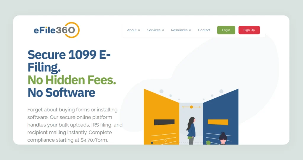 eFile360 homepage