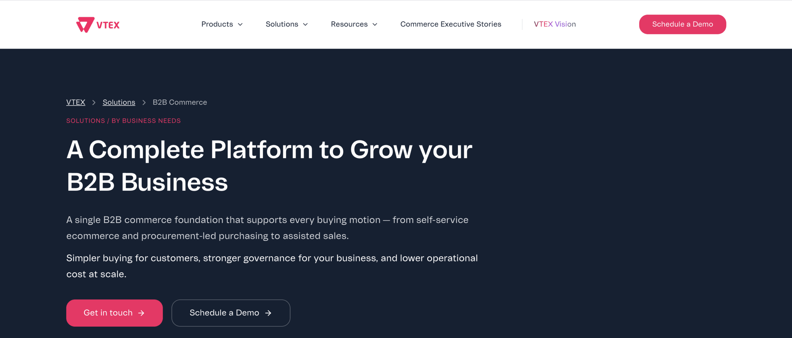 VTEX B2B E-Commerce