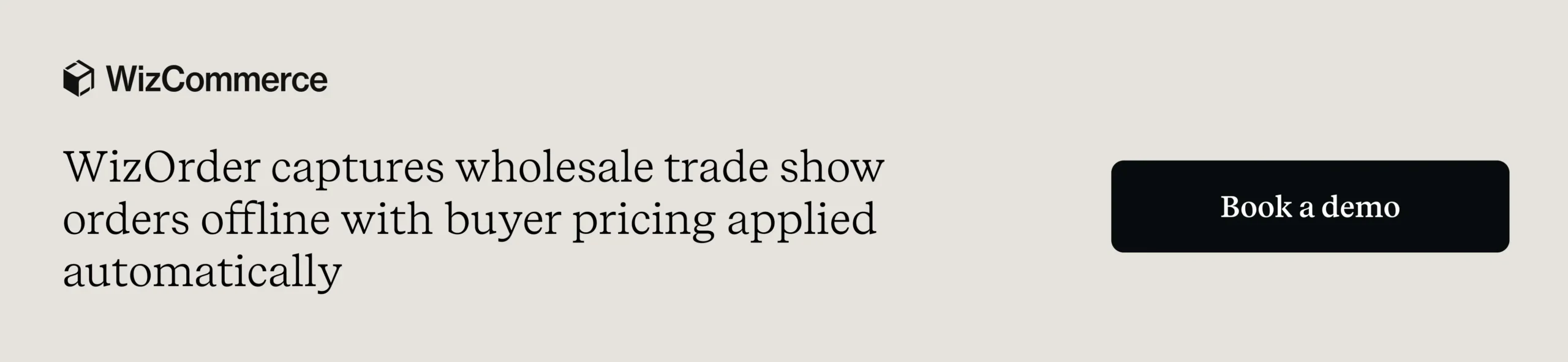 WizOrder wholesale trade show app offers offline catalog and pricing access WizOrder wholesale trade show app offers offline catalog and pricing access