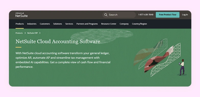 NetSuite ERP screenshot