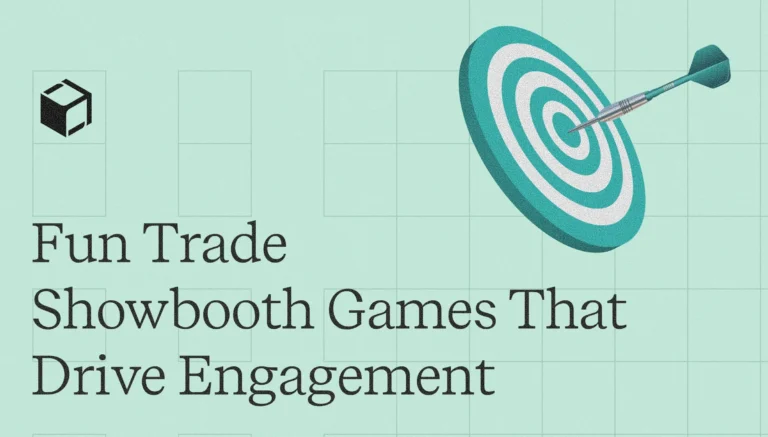 Interactive trade show booth games