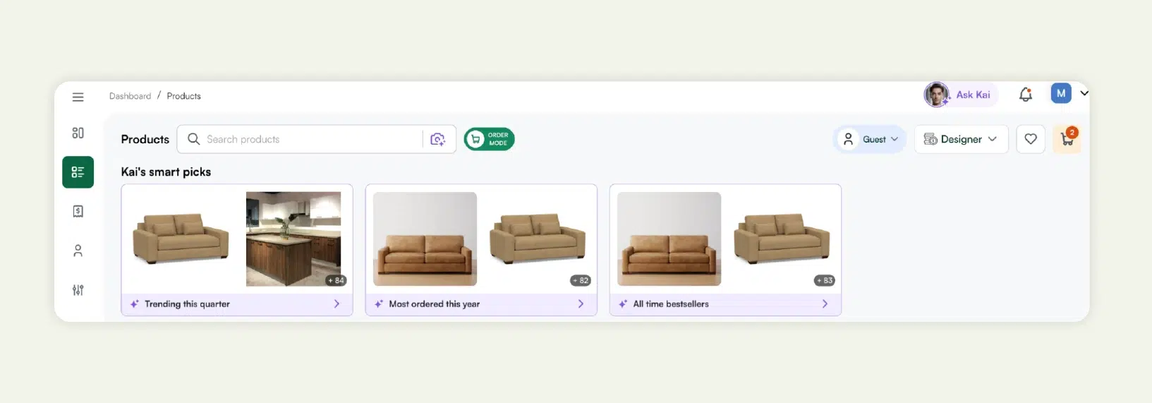 AI-powered recommendation