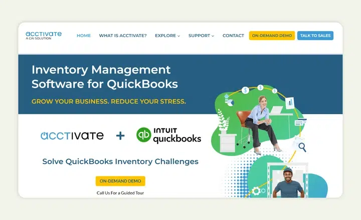 Activate homepage