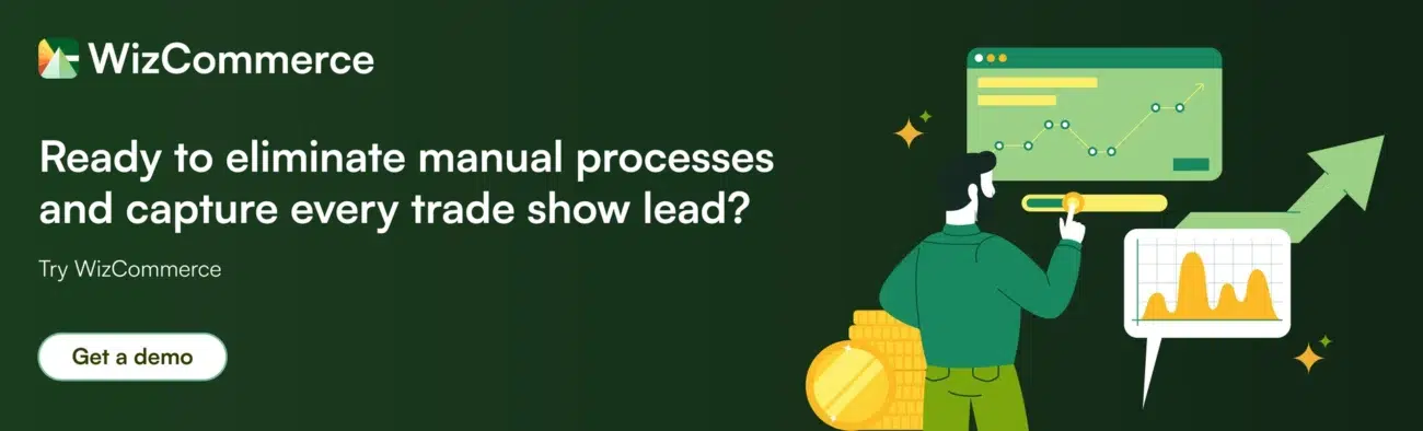 Alt text See how WizCommerce transforms trade show success
