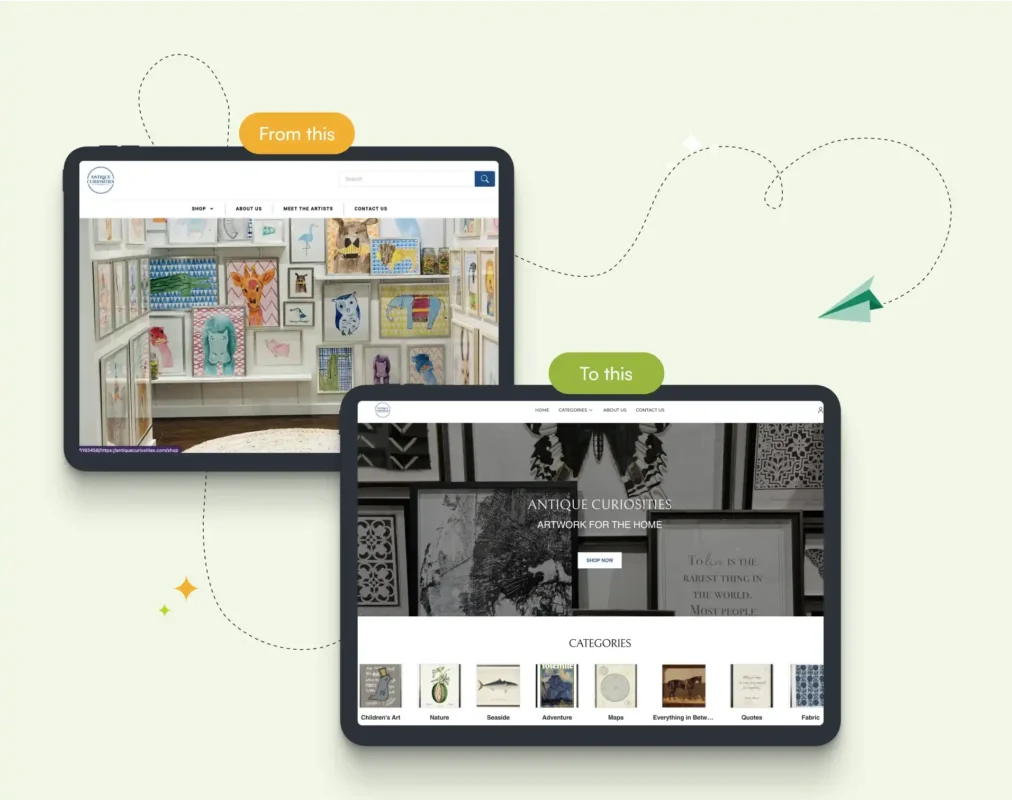 Antique Curiosities success case study by WizCommerce Antique Curiosities success case study by WizCommerce