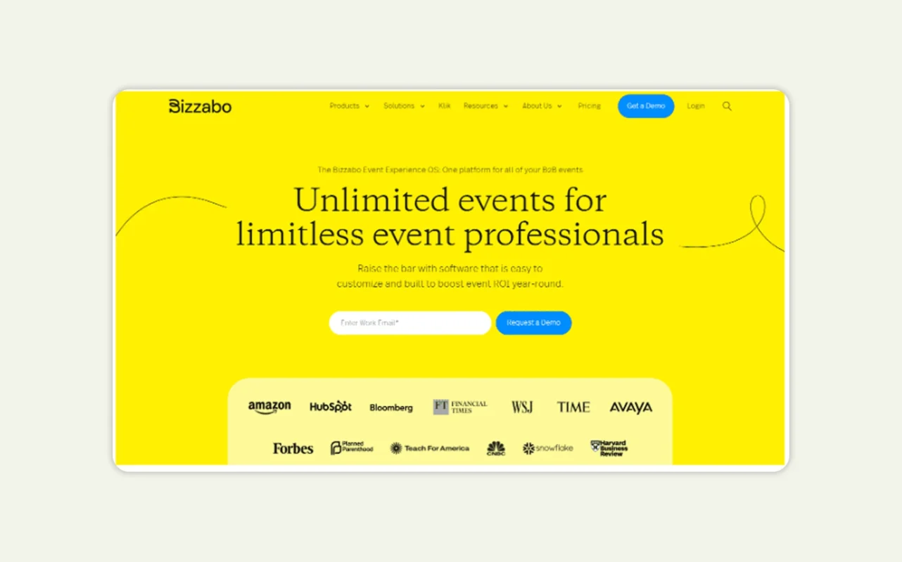  Bizzabo Lead Booster mobile interface displaying rapid QR code scanning and real-time lead qualification features 