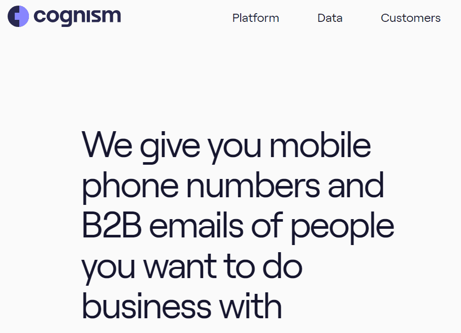 Cognism