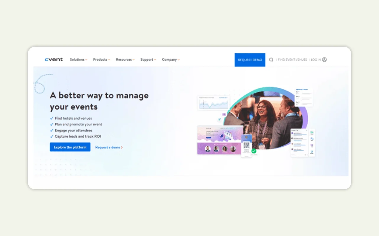 Cvent LeadCapture enterprise-grade lead management solution for large-scale events 
