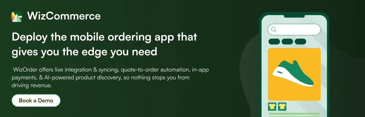 Discover how WizCommerce can elevate your mobile ordering app. Book a demo today!