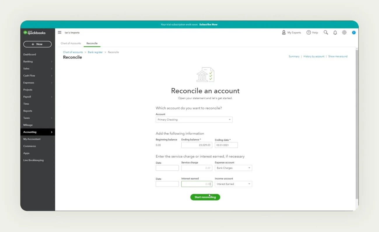 How to reconcile in QuickBooks online How to reconcile in QuickBooks online