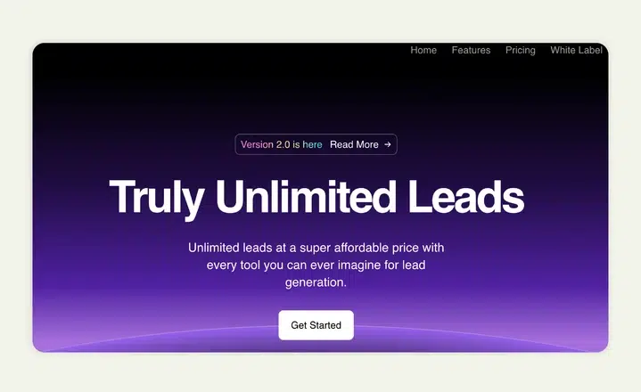 Lead Finder (Saleshandy) is a B2B prospecting tool with contact database and email verification