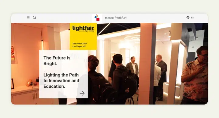 Lightfair lighting exhibition