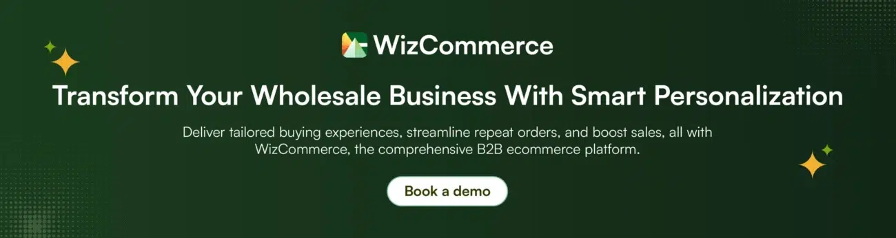 Transforming wholesale business with WizCommerce Transforming wholesale business with WizCommerce