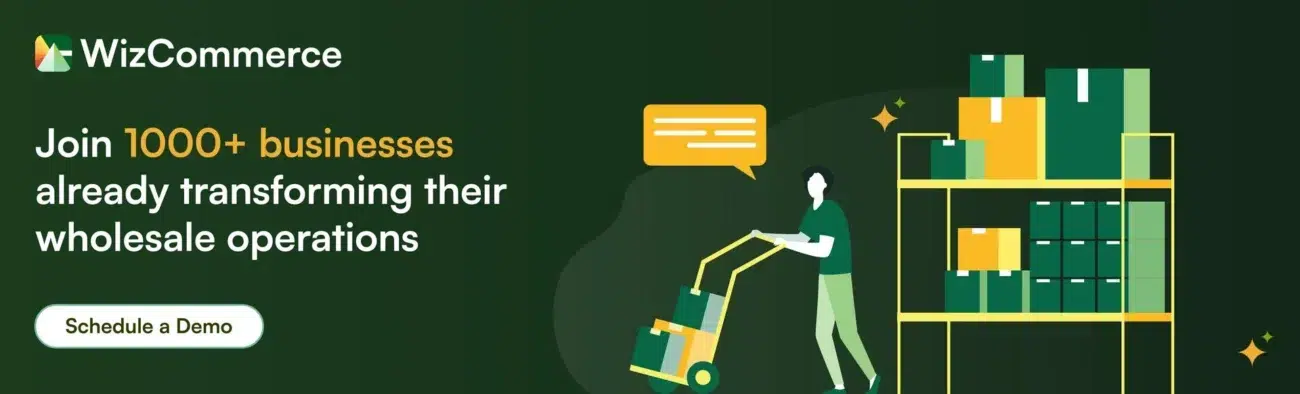 Try WizCommerce b2b wholesale distribution