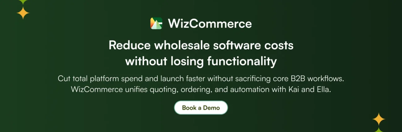 Unified B2B and B2C commerce platform with WizCommerce Unified B2B and B2C commerce platform with WizCommerce