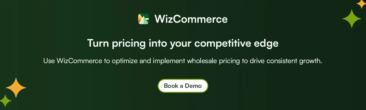 Use WizCommerce to turn pricing into a competitive edge Use WizCommerce to turn pricing into a competitive edge