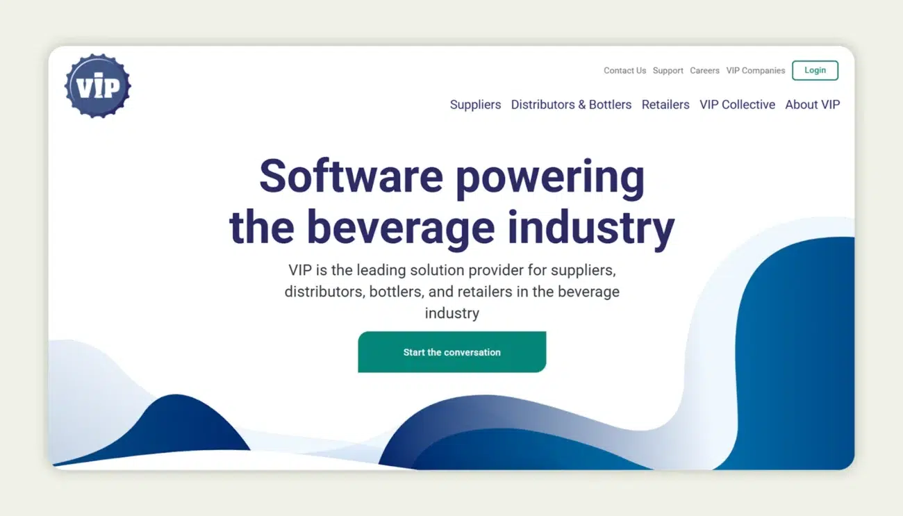 VIP homepage