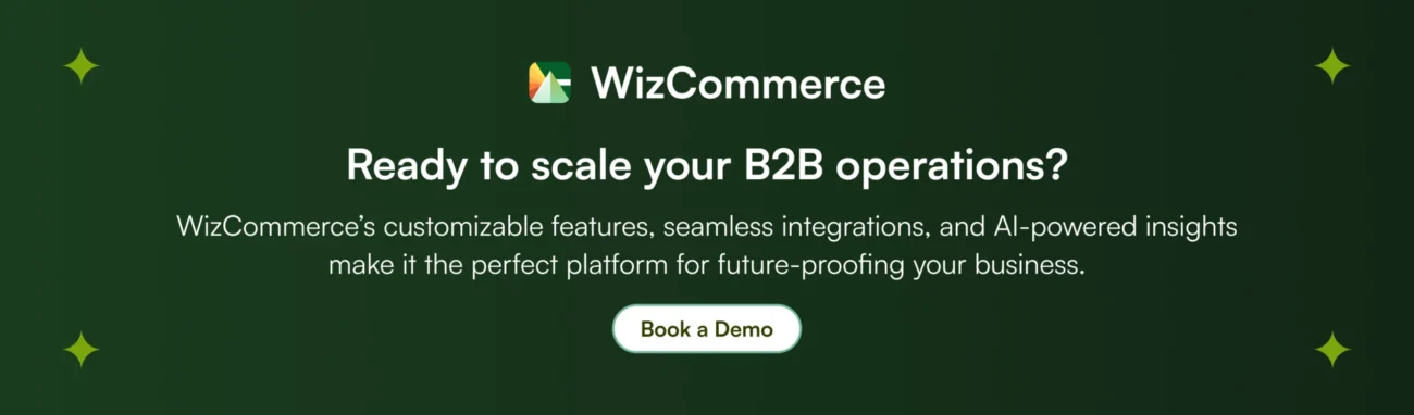 Wizcommerce helps scale b2b operations. Wizcommerce helps scale b2b operations.