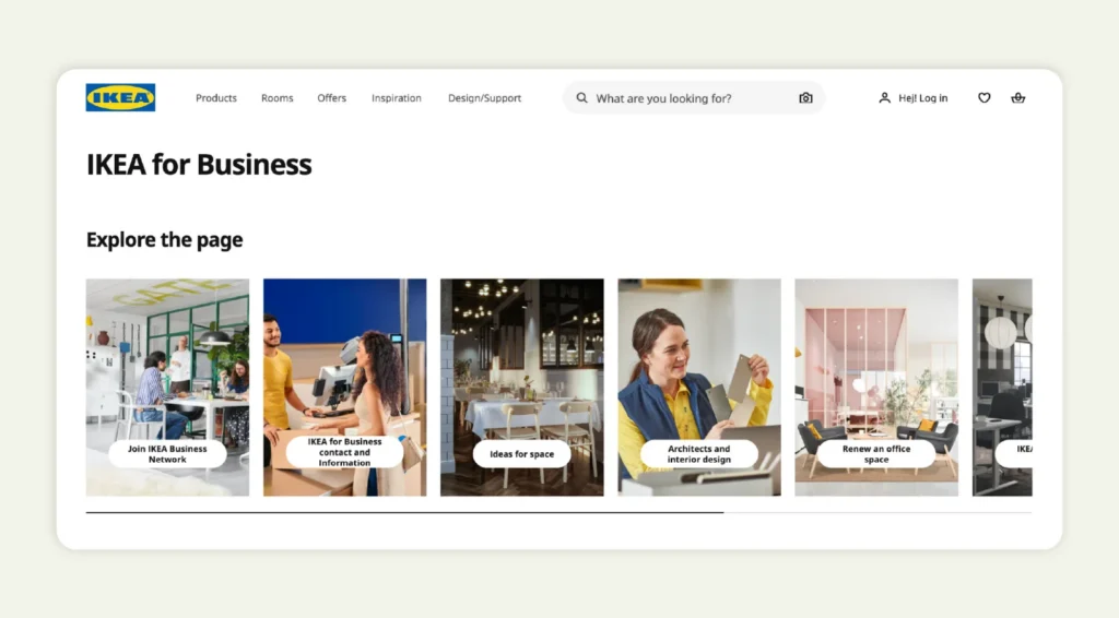 IKEA Business Homepage IKEA Business Homepage