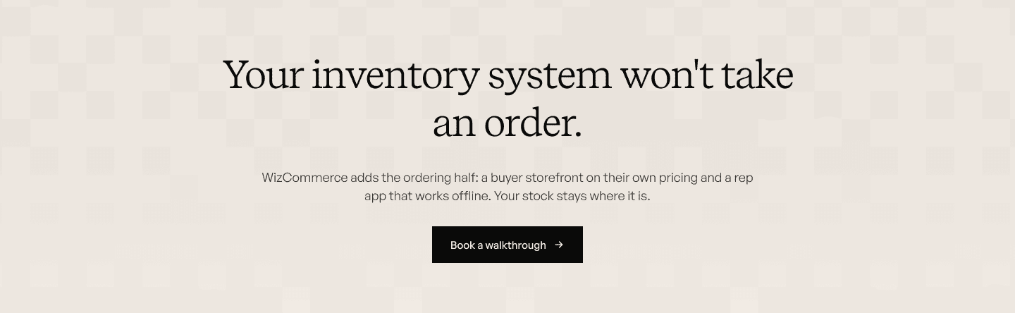 wholesale inventory management demo