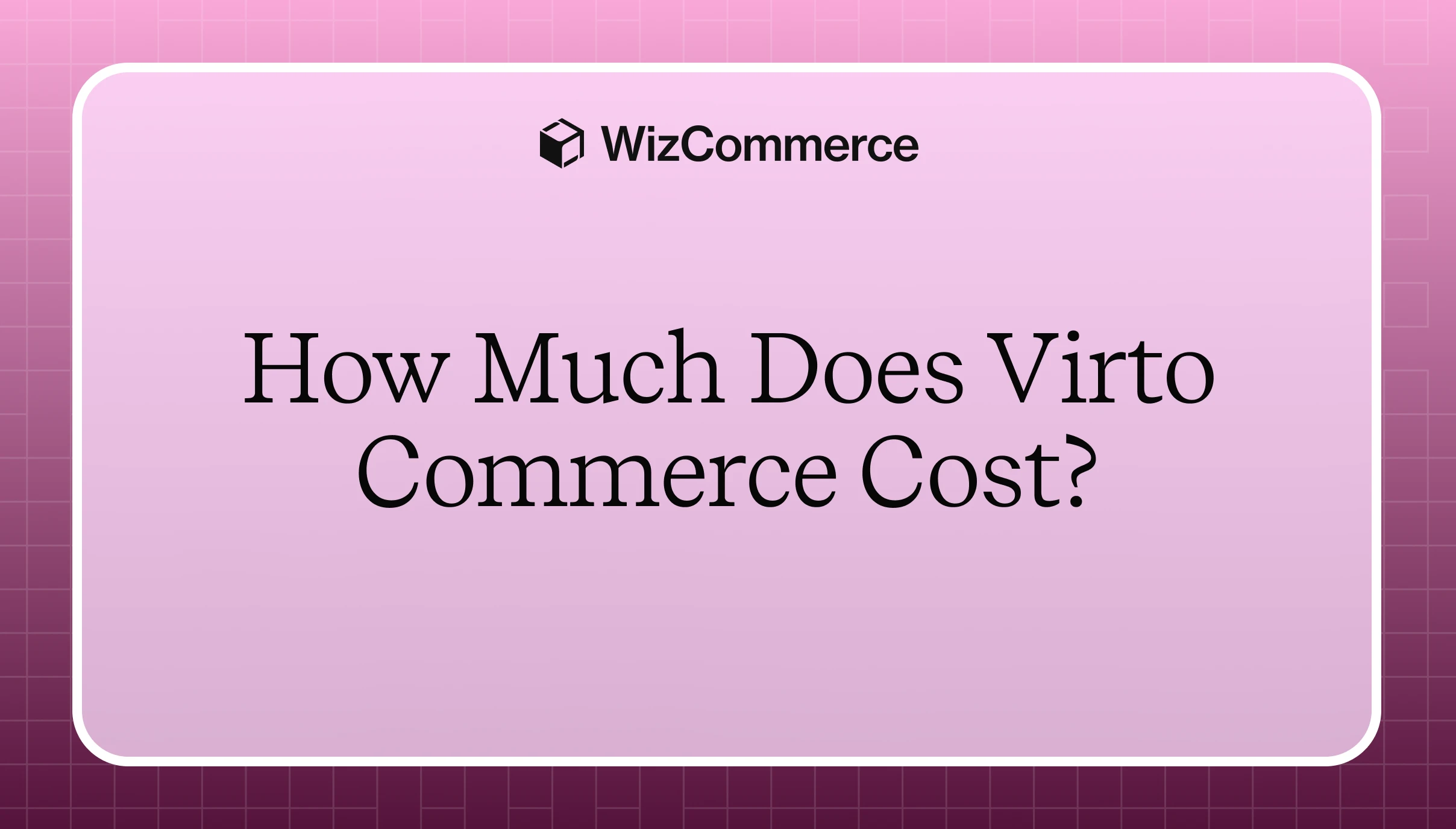 Understanding Virto Commerce pricing