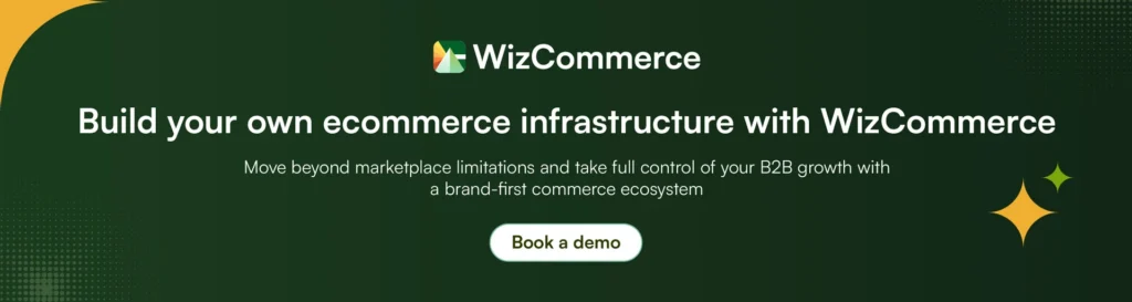 WizCommerce allows wholesalers and manufacturers to build a branded ecommerce platform&nbsp;