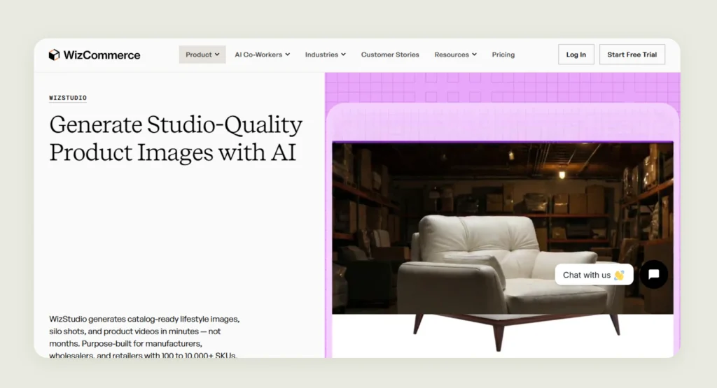  Home page of WizStudio
