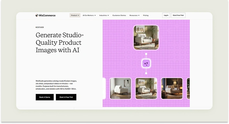 Home page of WizStudio