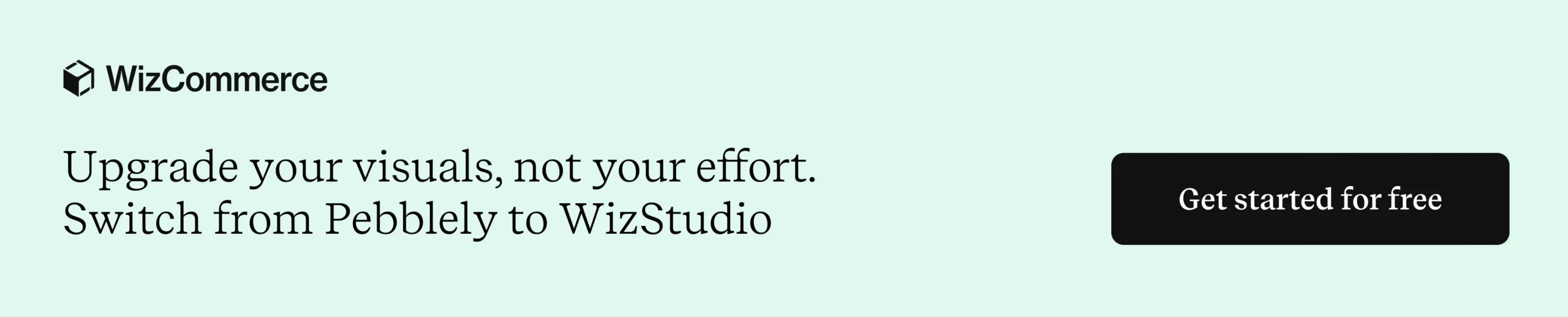 Upgrade from Pebblely to WizStudio