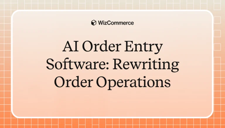 AI order Entry Software