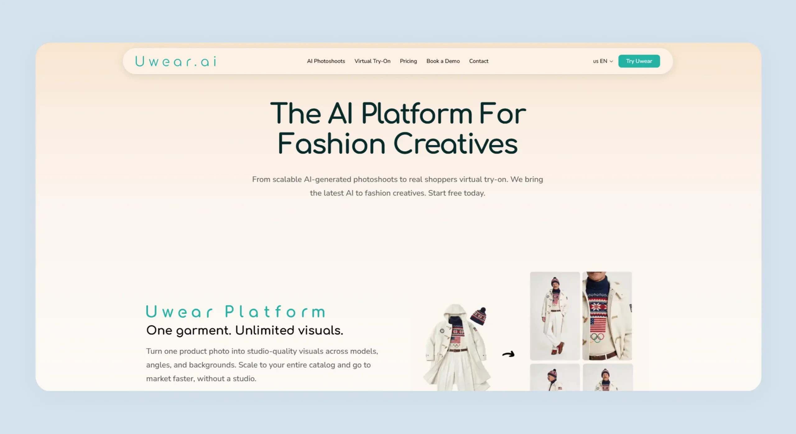 Home page of Uwear