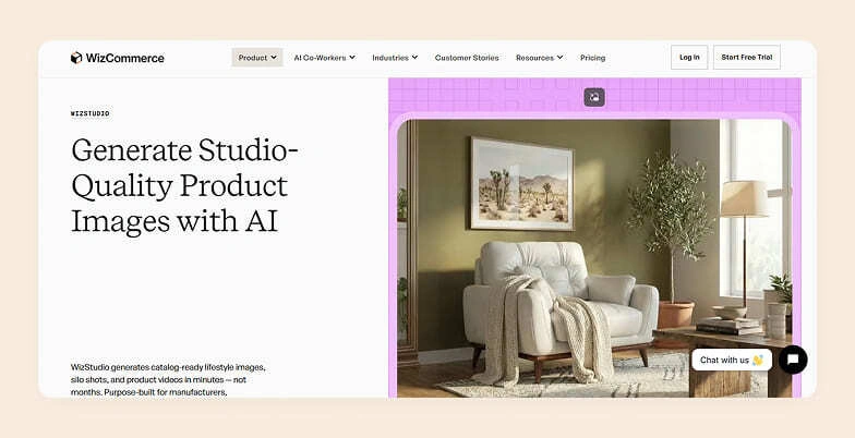 Home page of WizStudio