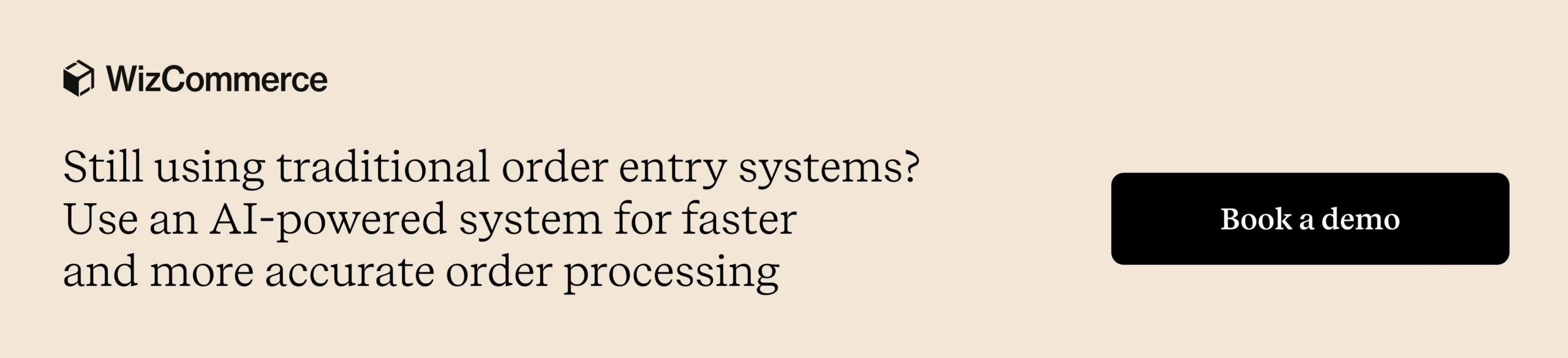 Use WizCommerce AI Order Entry Assistant to automate order processing workflows.