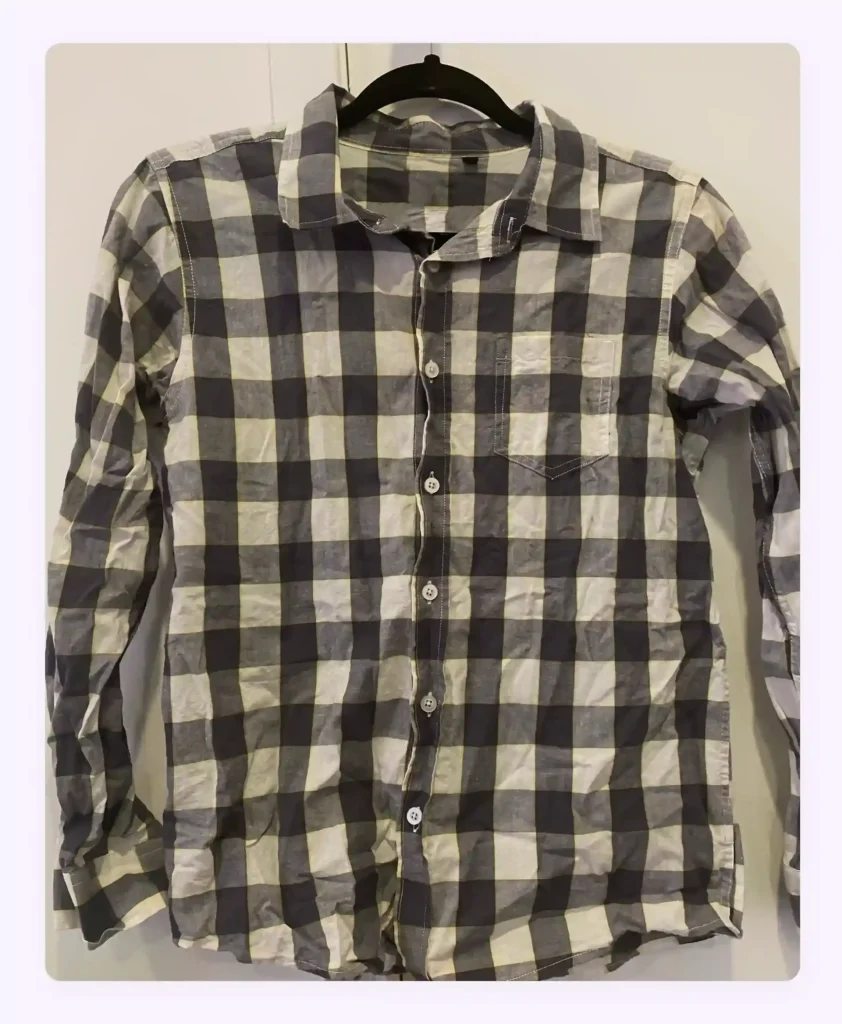 A checked shirt A checked shirt