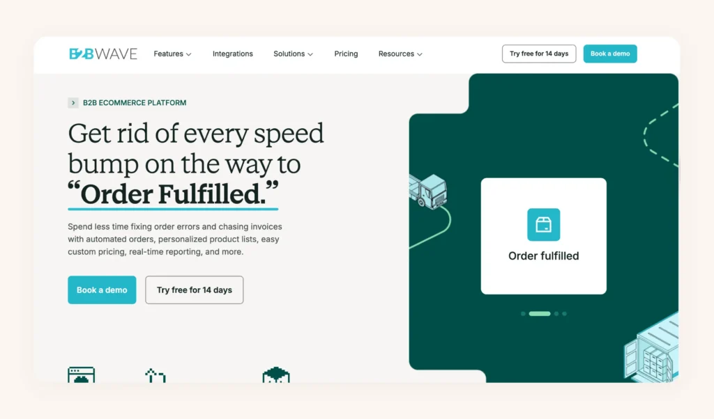 B2B Wave Homepage