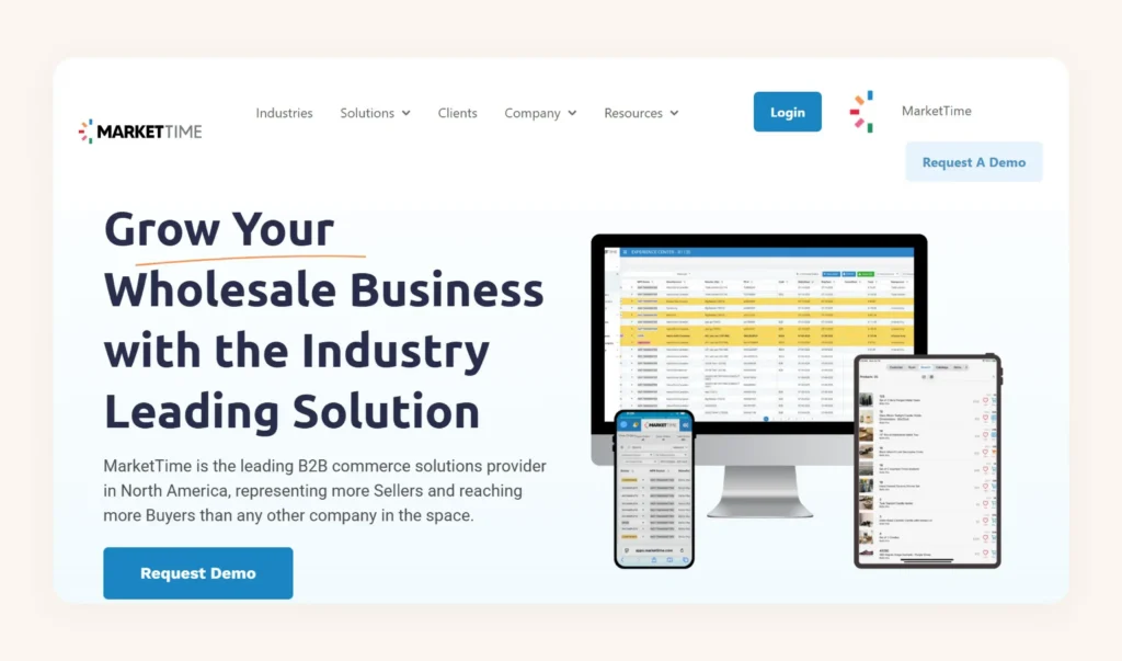 MarketTime Homepage