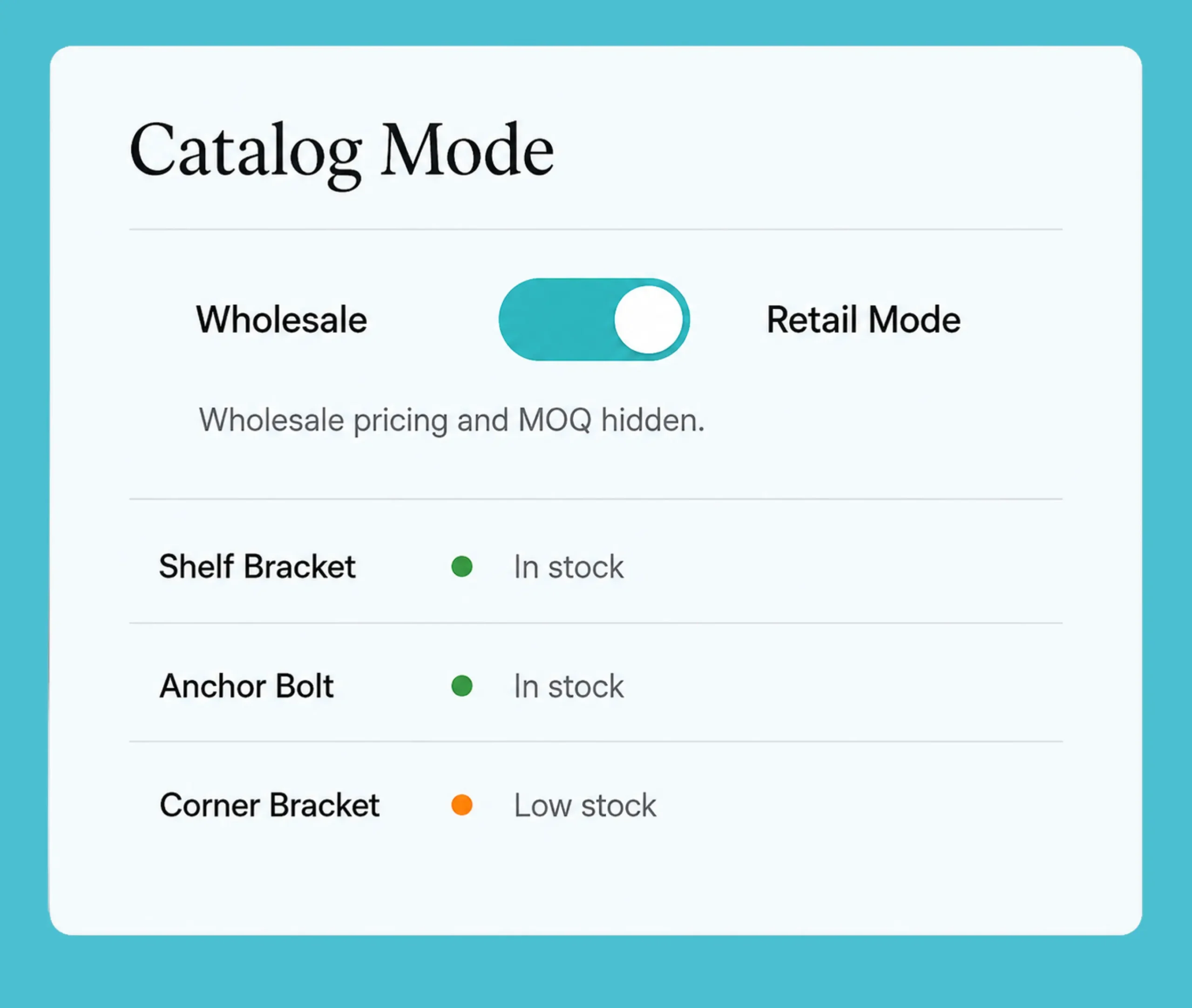 catelog-mode
