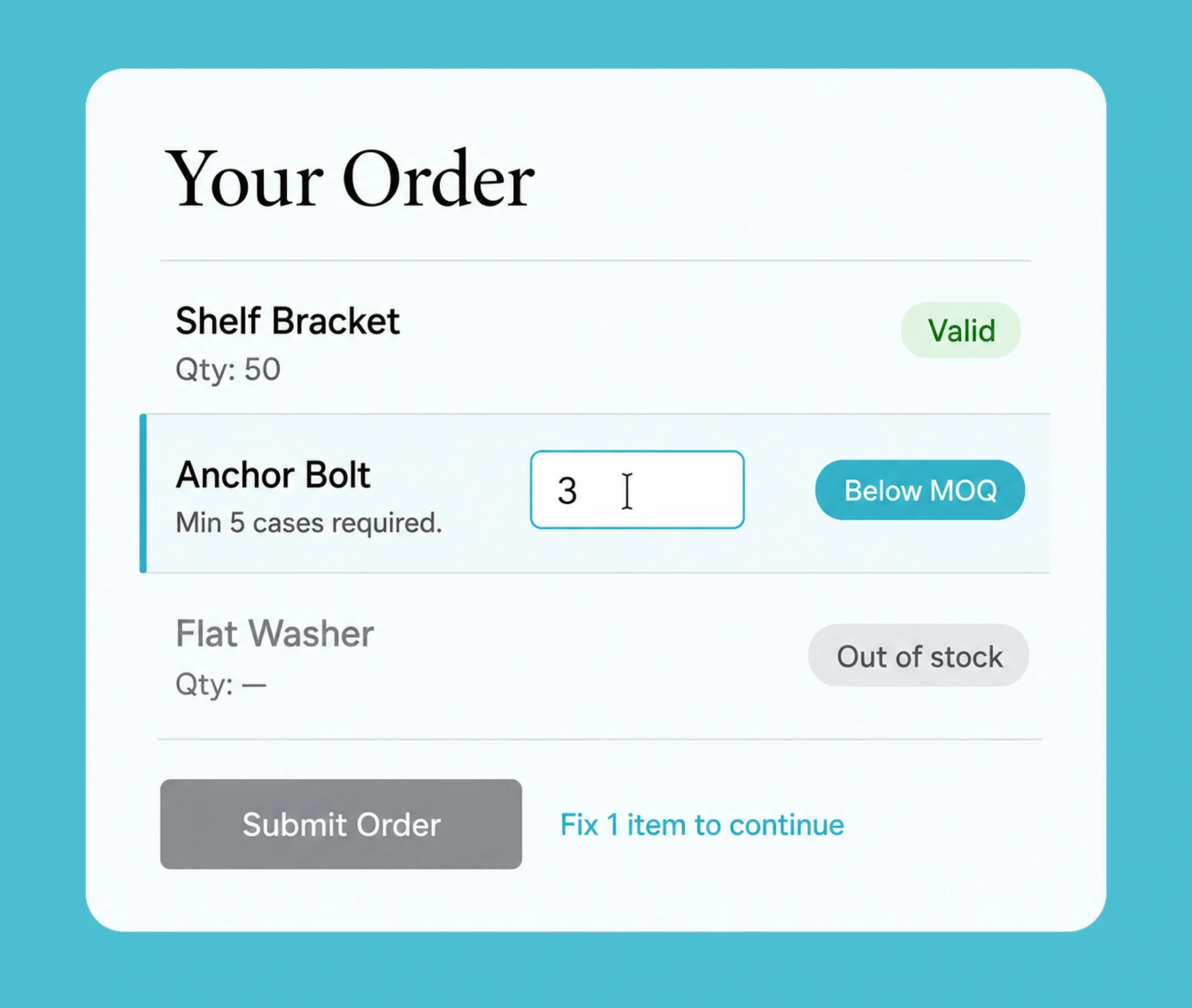 your-order