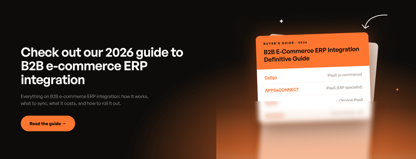 B2B E-Commerce ERP Integration: The 2026 Definitive Guide