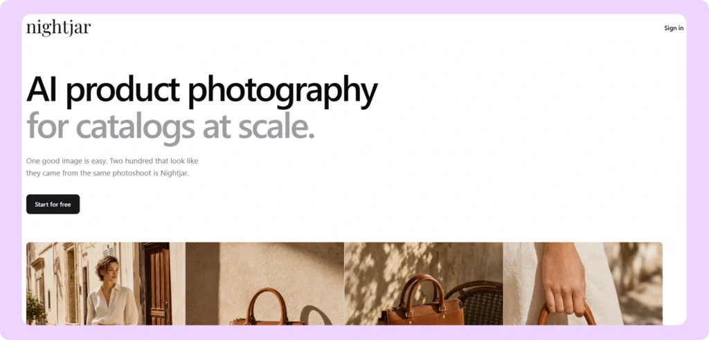 Nightjar Homepage
